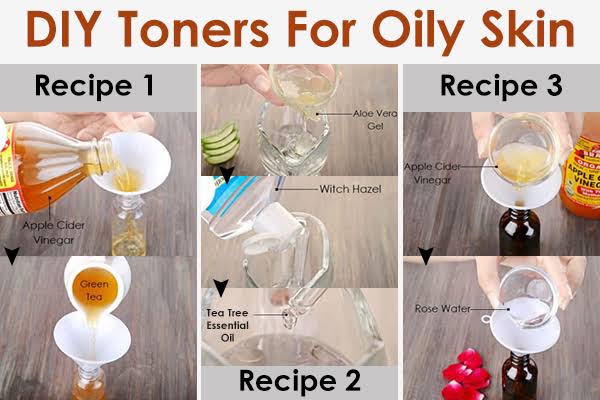 Home remedies for combination skin toner