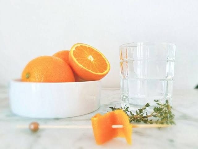 Quick orange diet for slimming and weight loss