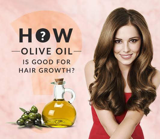 Olive oil for hair