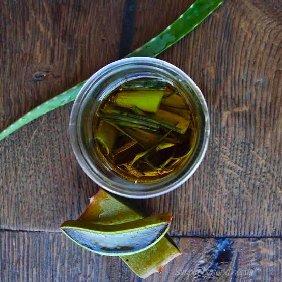 Make your own aloe vera oil