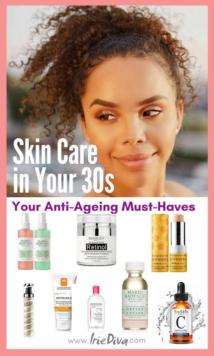Skin care methods in the thirties