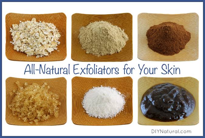The best simple natural means to exfoliate the face