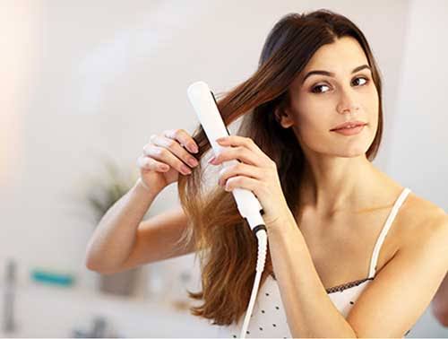 Does straightening hair harm your health?