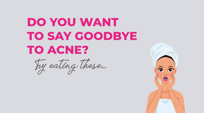 Say goodbye to acne this way