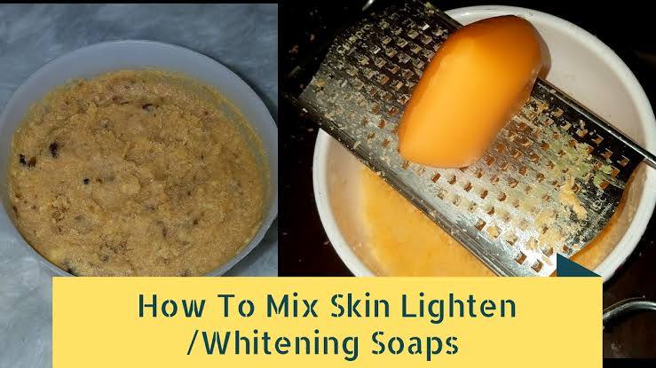 How to make soap to whiten sensitive area