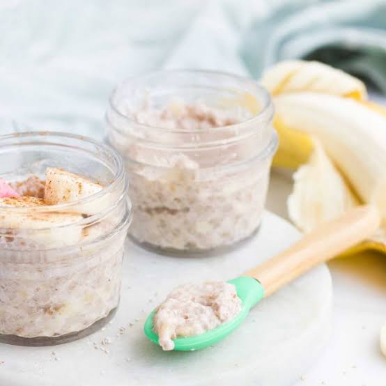 Banana and Chia Seed Pudding for Babies