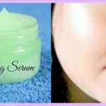 Natural cucumber cream, made by your hands at home, removes melasma