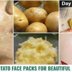 Potato and green tea mask to get rid of scars and pimples
