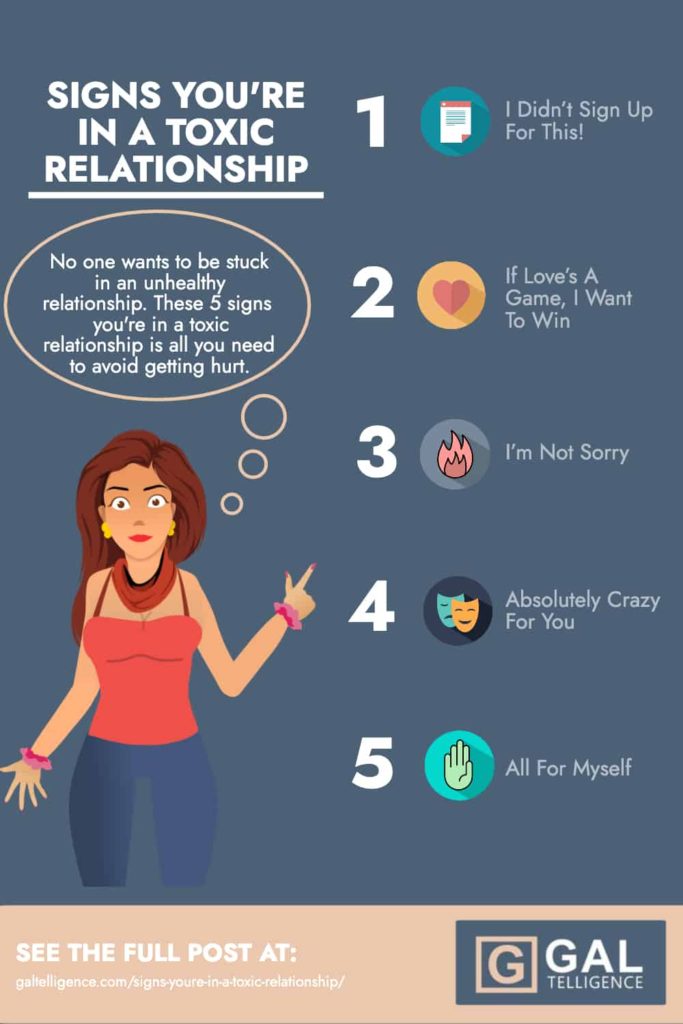 How do you know you are in a toxic relationship?