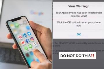 Do not press OK .. Warning for iPhone users!