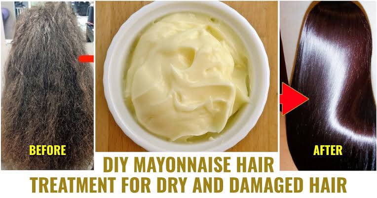 Realize the dream of length and softness with a set of mayonnaise mixtures for hair