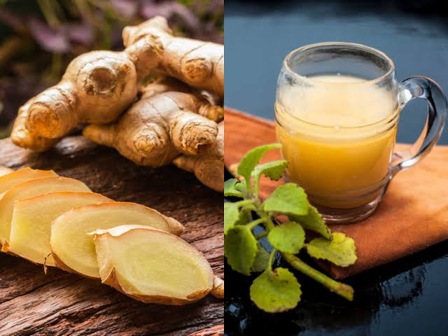 This is the effective fat-burning milk and ginger mixture
