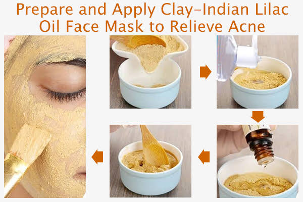 Acne treatment mask for dry skin