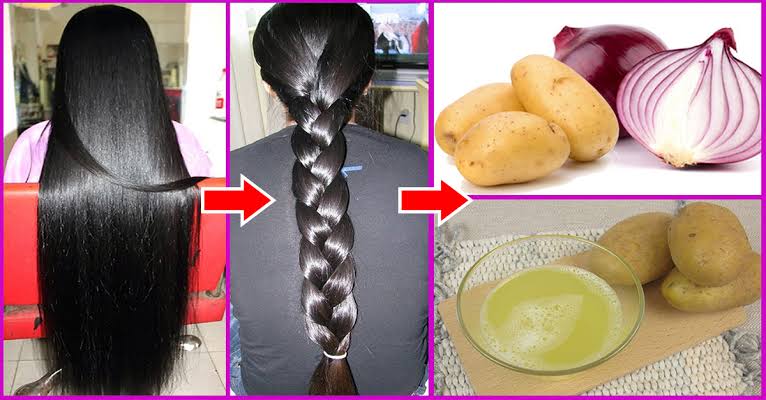 Onion juice mixture for hair growth