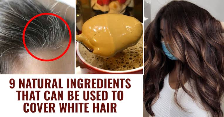 5 natural ways to cover white hair without chemicals