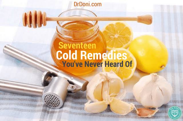 Natural tips for treating colds   