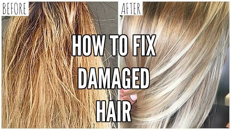 How to treat damaged hair from dyes
