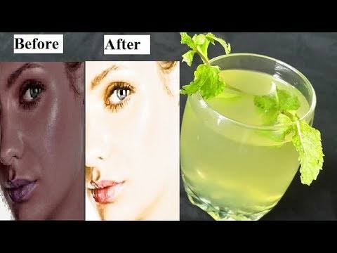 A natural drink that treats dull skin