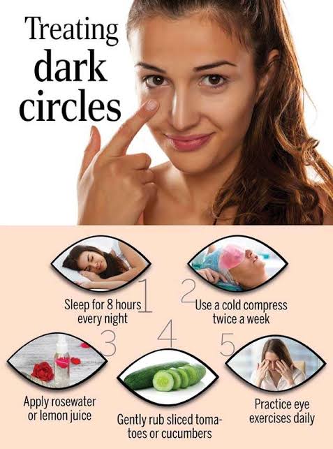 Get rid of dark circles easily