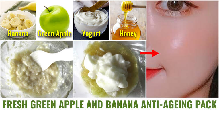 To tighten the sagging oily skin and eliminate spots, here is the apple mask