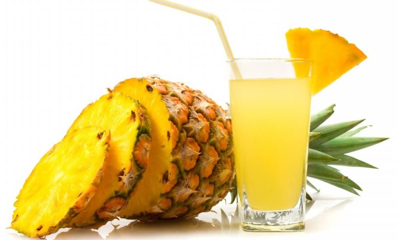 Calories in pineapple juice
