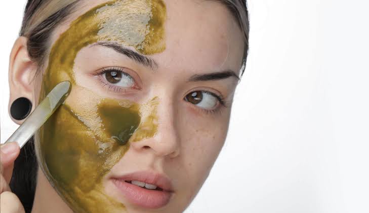 Natural mask for acne