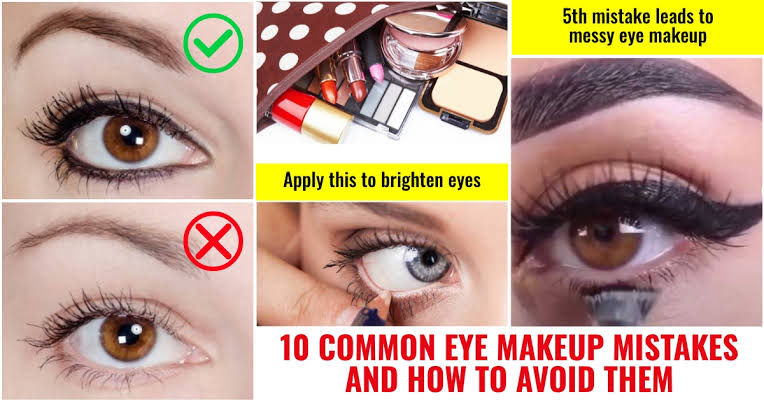 The most common mistakes when using eyeliner .. Avoid them!
