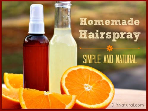 How to make your own hairspray!