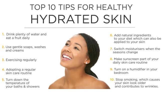 In simple steps, get permanent skin hydration