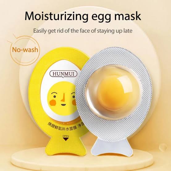 Egg masks to lighten and moisturize the face