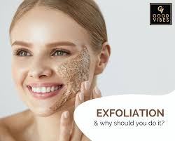 Natural benefits of skin exfoliation