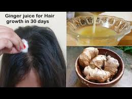 Ginger for hair growth quickly and in a time you cannot imagine