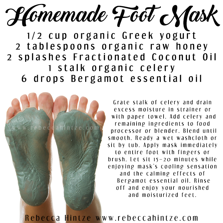 DIY FEET MASK