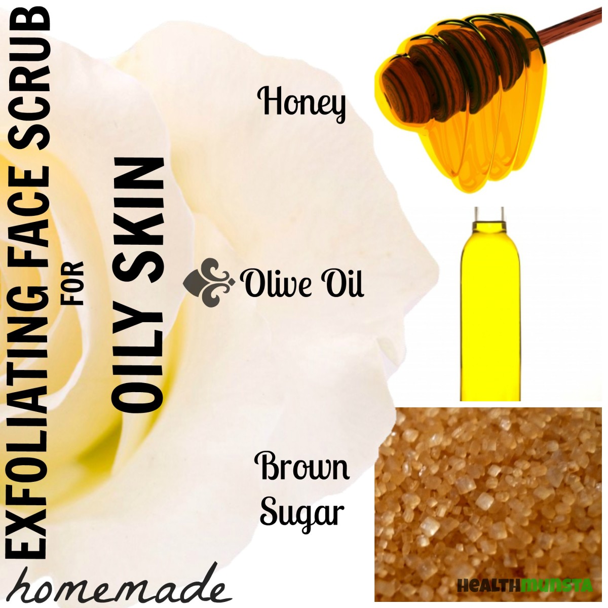 DIY OILY SKIN SCRUB