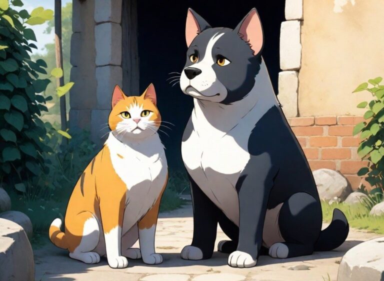 pikaso_texttoimage_Comic-style-In-a-small-village-there-was-a-little--e1714068353164