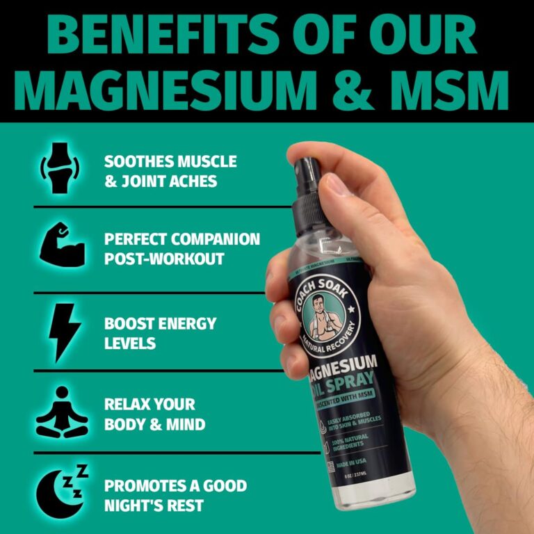 Magnesium Oil Benefits & How to Use It