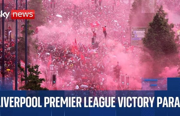 The suspect detained after a vehicle drove through a crowd of football fans in Liverpool's city center, injuring dozens, has been arrested on suspicion of attempted murder, dangerous driving and driving while under the influence of drugs, authorities said Tuesday.