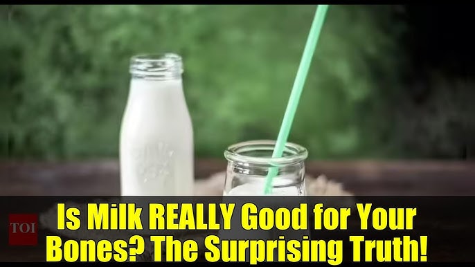 Is milk essential for strong bones? The truth that science reveals