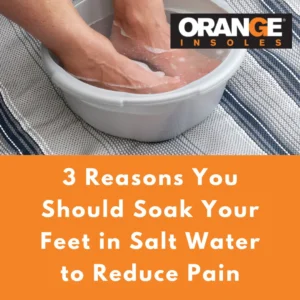 How to soak your feet in water and salt